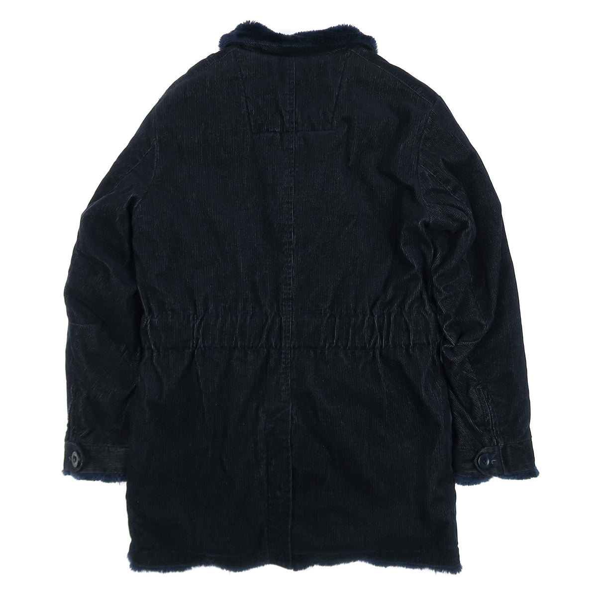 nonnative – T/C Cord Fur Ranch Coat Navy (FW 2008) – Vanitasism