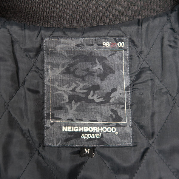 Guard Dog Wool Varsity Jacket Charcoal (1999)