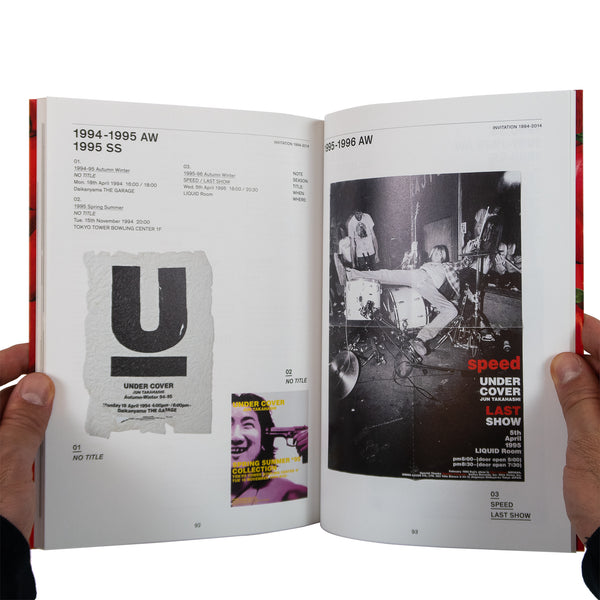 Undercover Under Cover Quotation Special Edition Book 25th Anniversary 2014