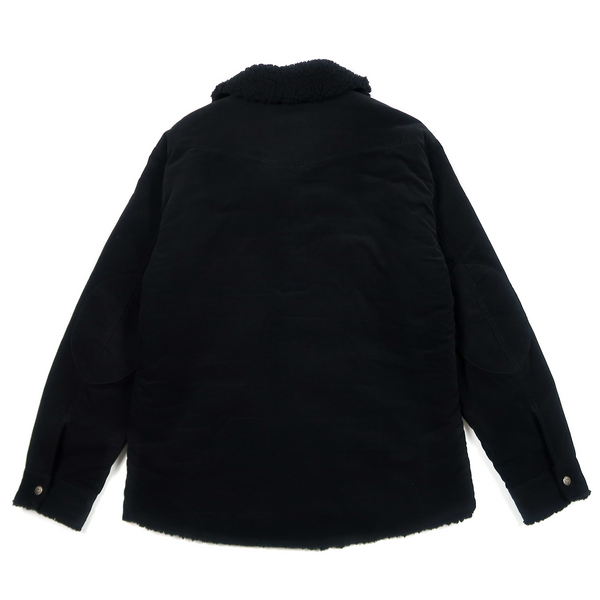 Cord Sherpa Jacket Black