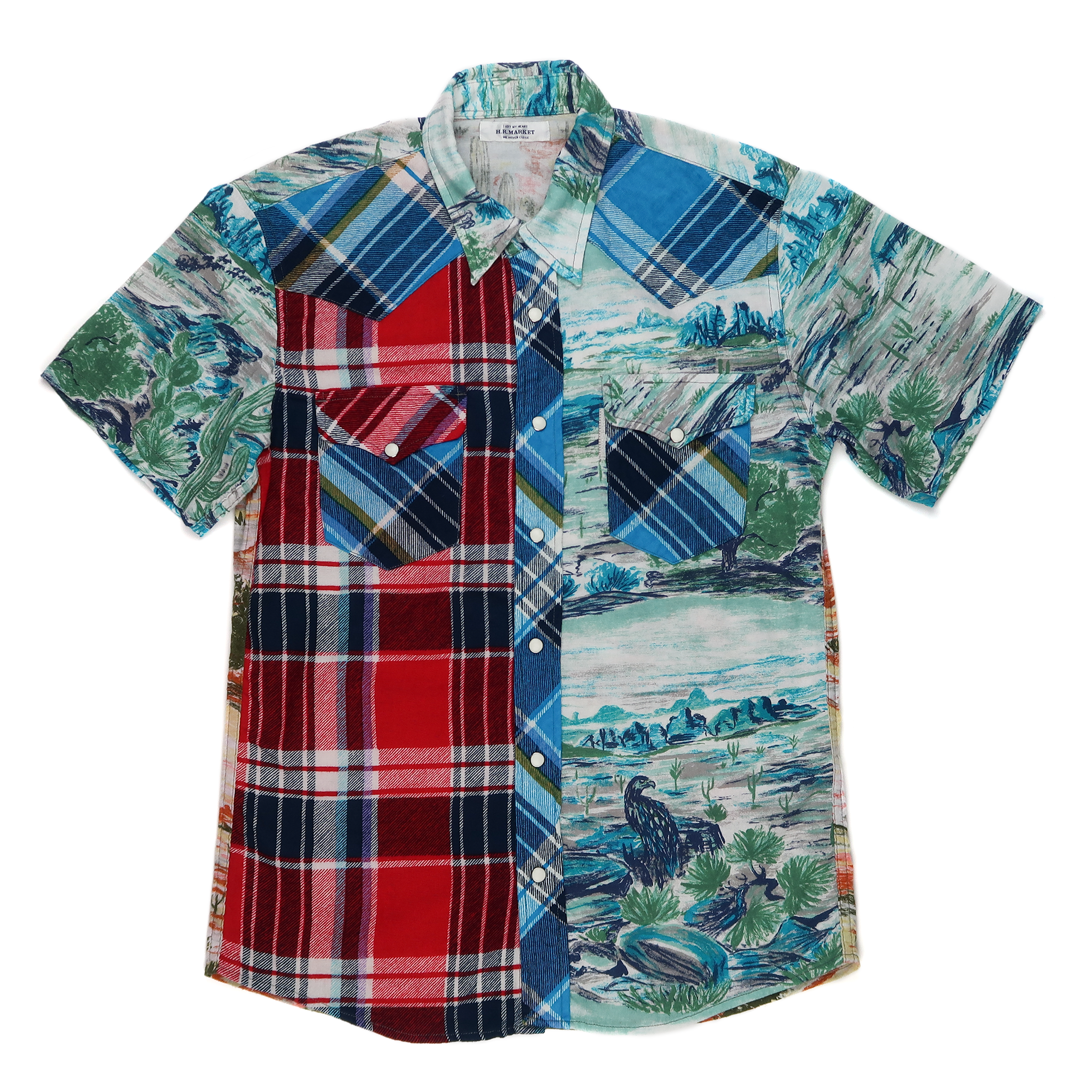 HOLLYWOOD RANCH MARKET Aloha Shirt