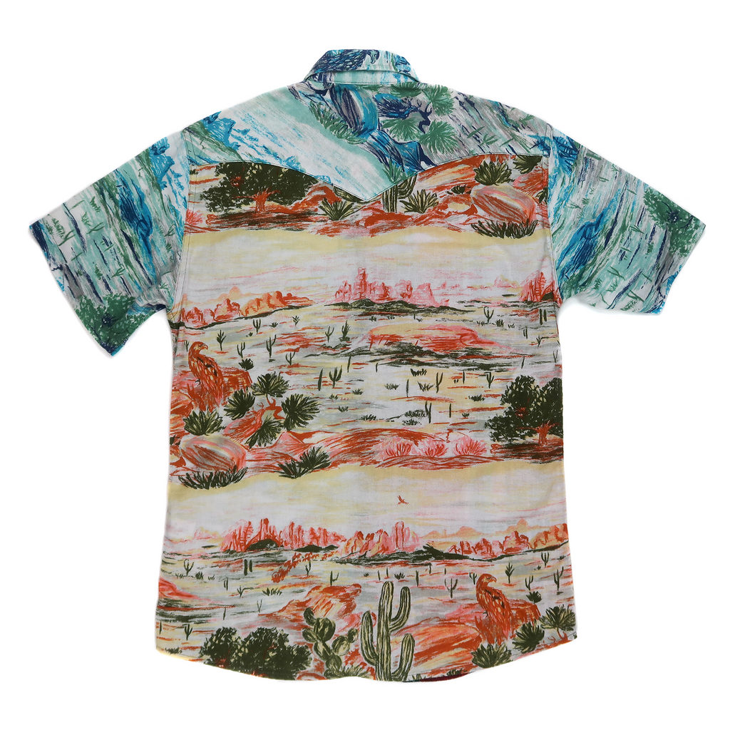 Hollywood Ranch Market – Mismatched Patchwork Aloha Shirt – Vanitasism