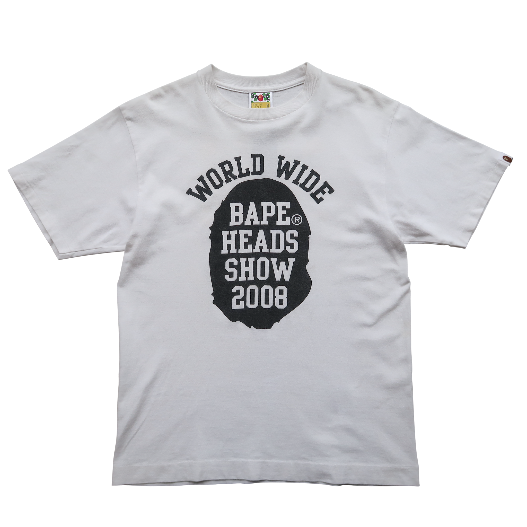 A Bathing Ape – World Wide Bape Heads Show 2008 T-Shirt – Vanitasism