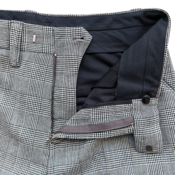 Wool Glen Check Suit Set