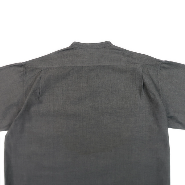 Mandarin Collar Shirt Grey (80s)